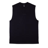 Vidal Men's Center Chest Active Blend Tank - Black
