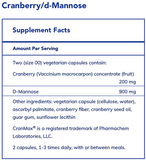Cranberry/D-Mannose