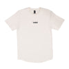 Vidal Center Chest Curve Tee - Ecru